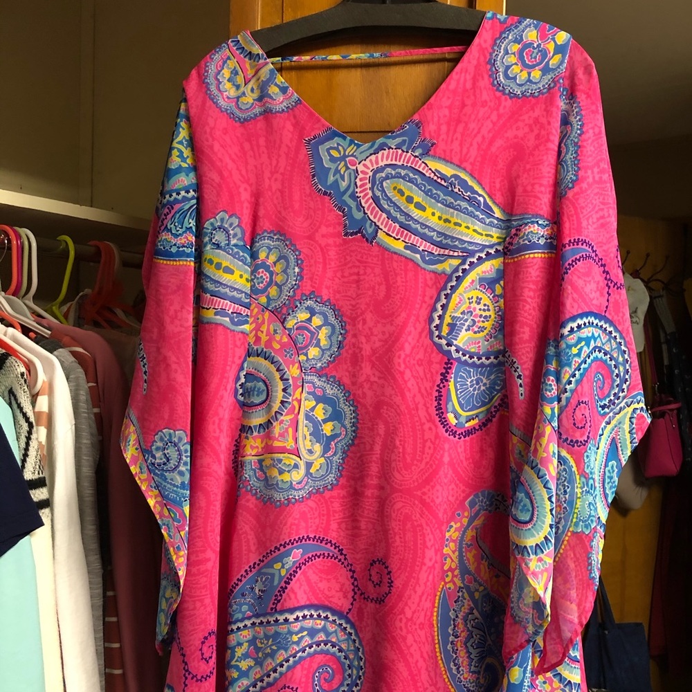 Short Hot Pink Spring Dress